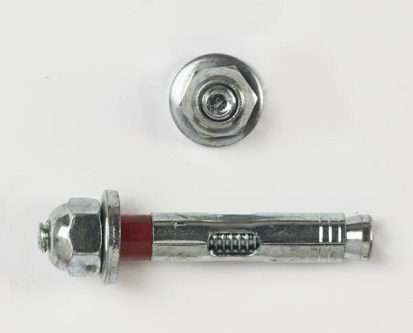 CONFAST 3/8” X 4” Hex Sleeve Anchor – Zinc Plated, 30-Pack, For Concrete, Block & Brick, 360° Expansion